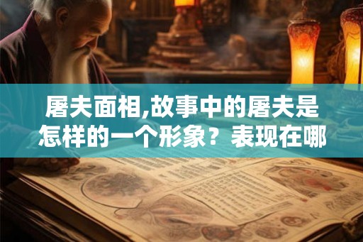 屠夫面相,故事中的屠夫是怎样的一个形象？表现在哪些地方