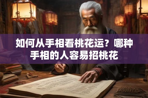 如何从手相看桃花运？哪种手相的人容易招桃花