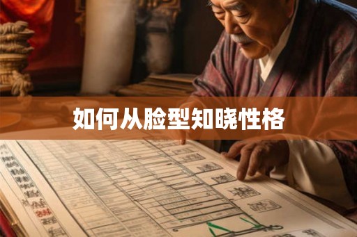如何从脸型知晓性格