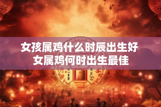 女孩属鸡什么时辰出生好 女属鸡何时出生最佳 女孩属鸡什么时辰出生好 女属鸡何时出生最佳
