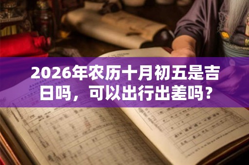 2026年农历十月初五是吉日吗，可以出行出差吗？