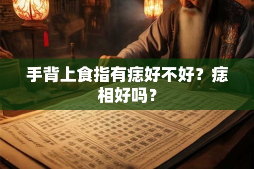 手背上食指有痣好不好？痣相好吗？