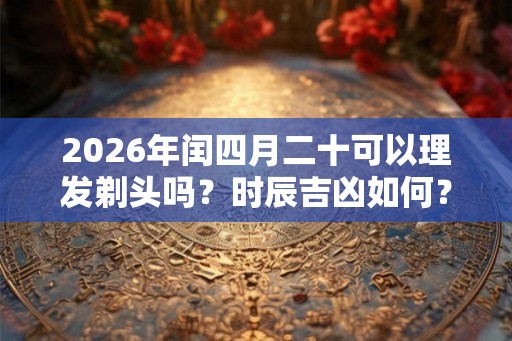 2026年闰四月二十可以理发剃头吗？时辰吉凶如何？