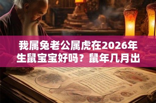 我属兔老公属虎在2026年生鼠宝宝好吗？鼠年几月出生最好？