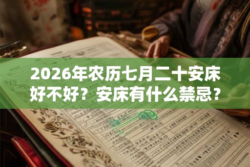 2026年农历七月二十安床好不好？安床有什么禁忌？