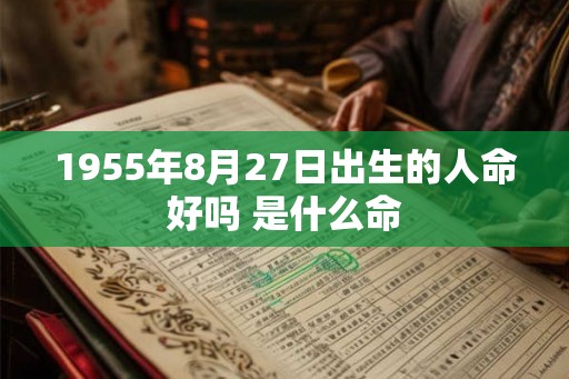 1955年8月27日出生的人命好吗 是什么命 1955年8月27日出生的人命好吗 是什么命