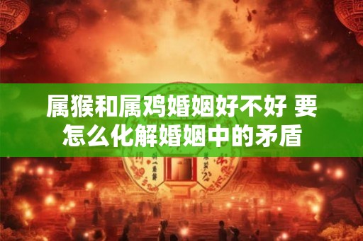 属猴和属鸡婚姻好不好 要怎么化解婚姻中的矛盾