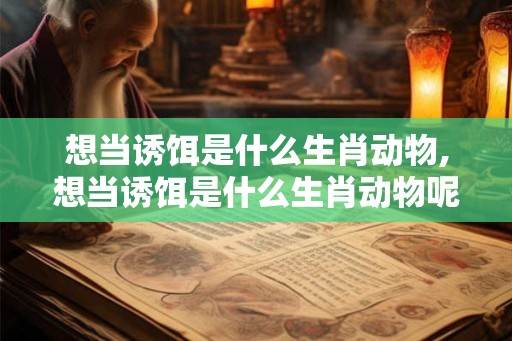 想当诱饵是什么生肖动物,想当诱饵是什么生肖动物呢