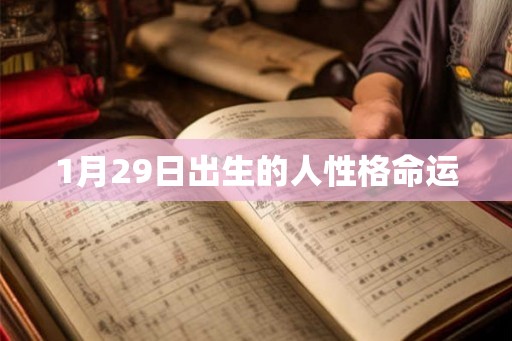 1月29日出生的人性格命运