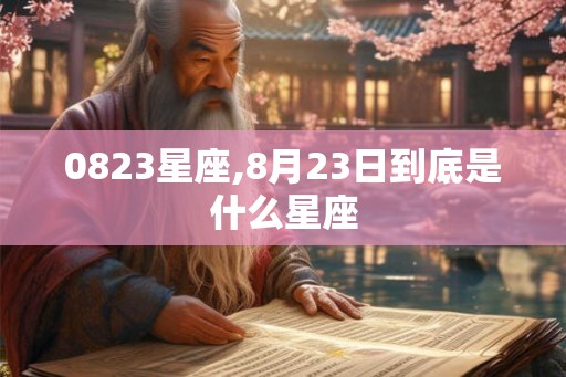 0823星座,8月23日到底是什么星座