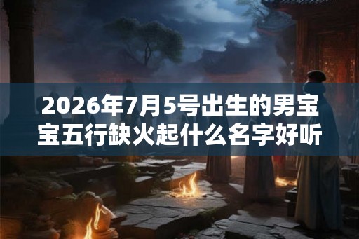 2026年7月5号出生的男宝宝五行缺火起什么名字好听 2026年7月5号出生的男宝宝五行缺火起什么名字好听