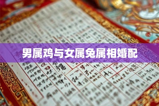 男属鸡与女属兔属相婚配