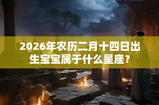 2026年农历二月十四日出生宝宝属于什么星座？