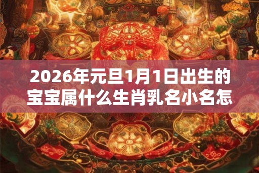 2026年元旦1月1日出生的宝宝属什么生肖乳名小名怎么取? 2026年元旦1月1日出生的宝宝属什么生肖乳名小名怎么取?