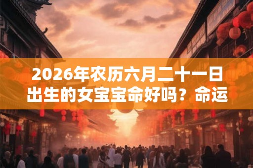 2026年农历六月二十一日出生的女宝宝命好吗?命运分析 2026年农历六月二十一日出生的女宝宝命好吗?命运分析