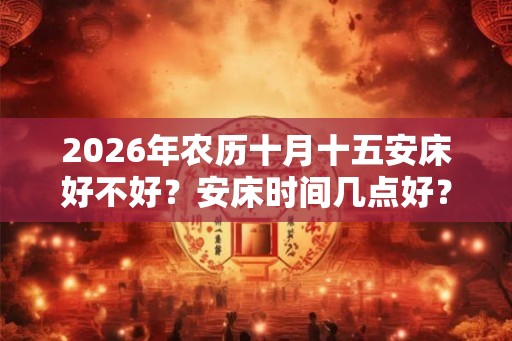2026年农历十月十五安床好不好？安床时间几点好？