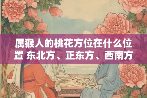 属猴人的桃花方位在什么位置 东北方、正东方、西南方