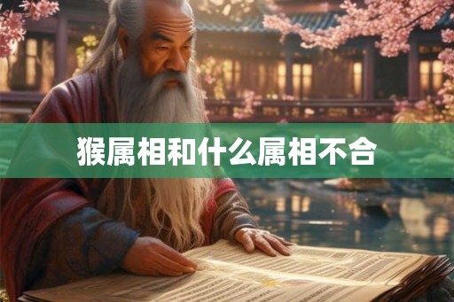 猴属相和什么属相不合