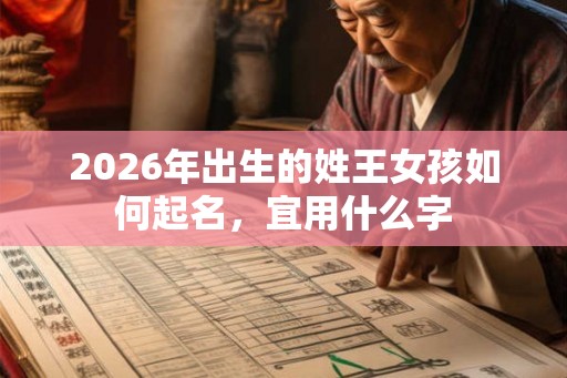 2026年出生的姓王女孩如何起名,宜用什么字 2026年出生的姓王女孩如何起名,宜用什么字