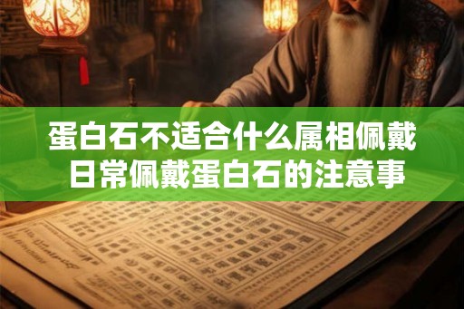 蛋白石不适合什么属相佩戴 日常佩戴蛋白石的注意事项 蛋白石不适合什么属相佩戴 日常佩戴蛋白石的注意事项