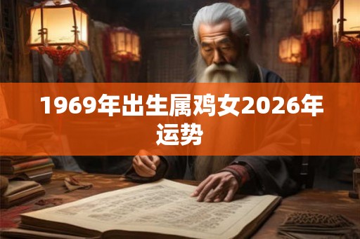 1969年出生属鸡女2026年运势 1969年出生属鸡女2026年运势