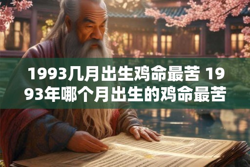 1993几月出生鸡命最苦 1993年哪个月出生的鸡命最苦