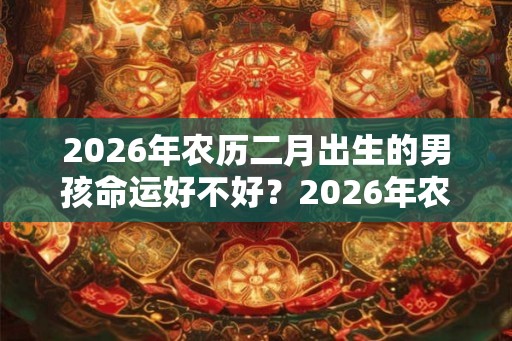 2026年农历二月出生的男孩命运好不好？2026年农历二月宝宝出生吉日