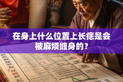 在身上什么位置上长痣是会被麻烦缠身的? 在身上什么位置上长痣是会被麻烦缠身的?