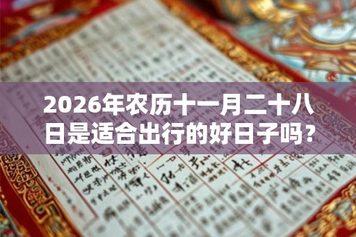 2026年农历十一月二十八日是适合出行的好日子吗？