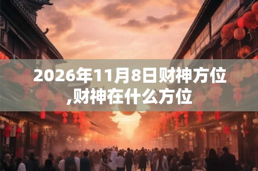 2026年11月8日财神方位,财神在什么方位