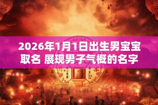 2026年1月1日出生男宝宝取名 展现男子气概的名字 2026年1月1日出生男宝宝取名 展现男子气概的名字