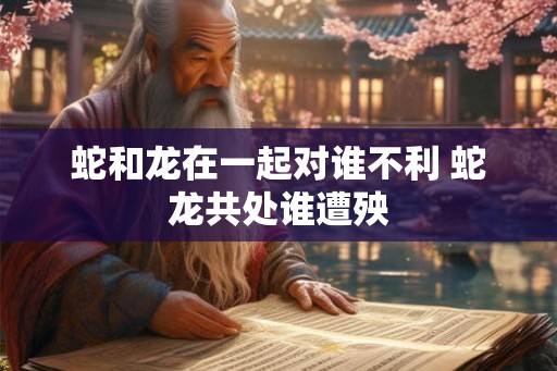蛇和龙在一起对谁不利 蛇龙共处谁遭殃