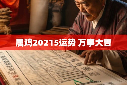 属鸡20215运势 万事大吉