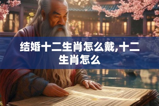 结婚十二生肖怎么戴,十二生肖怎么
