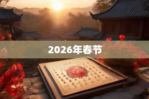 2026年春节 2026年春节