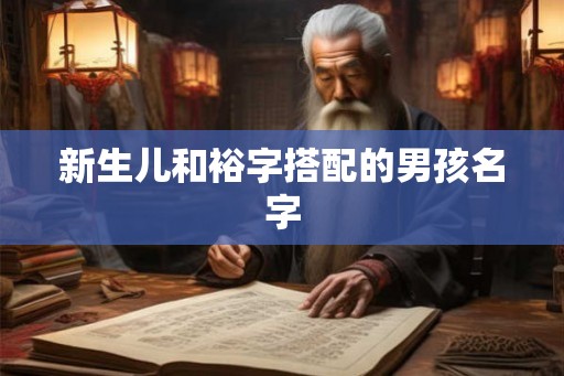 新生儿和裕字搭配的男孩名字 新生儿和裕字搭配的男孩名字