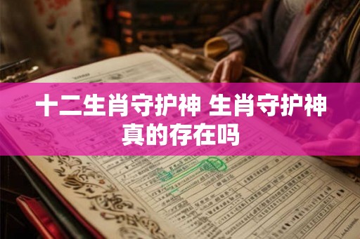 十二生肖守护神 生肖守护神真的存在吗
