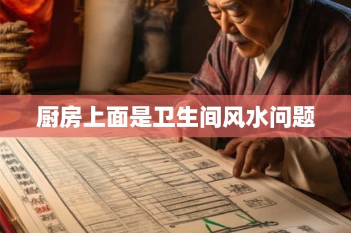 厨房上面是卫生间风水问题
