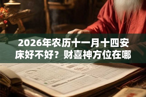 2026年农历十一月十四安床好不好？财喜神方位在哪？