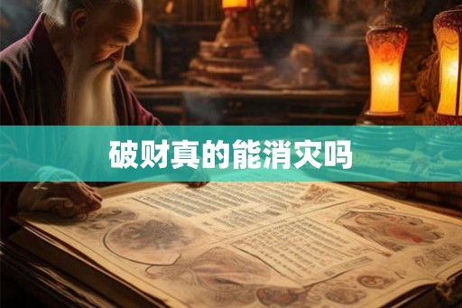 破财真的能消灾吗 破财真的能消灾吗