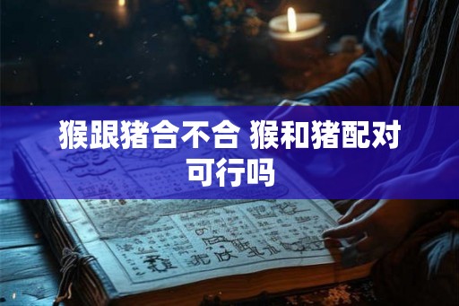 猴跟猪合不合 猴和猪配对可行吗