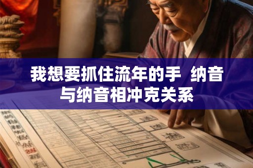 我想要抓住流年的手 纳音与纳音相冲克关系 我想要抓住流年的手 纳音与纳音相冲克关系