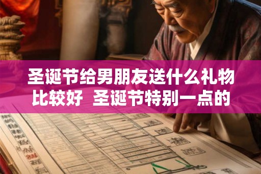 圣诞节给男朋友送什么礼物比较好  圣诞节特别一点的礼物推荐