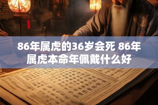86年属虎的36岁会死 86年属虎本命年佩戴什么好 86年属虎的36岁会死 86年属虎本命年佩戴什么好