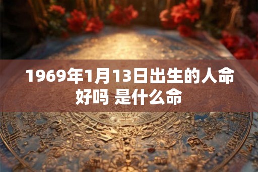 1969年1月13日出生的人命好吗 是什么命