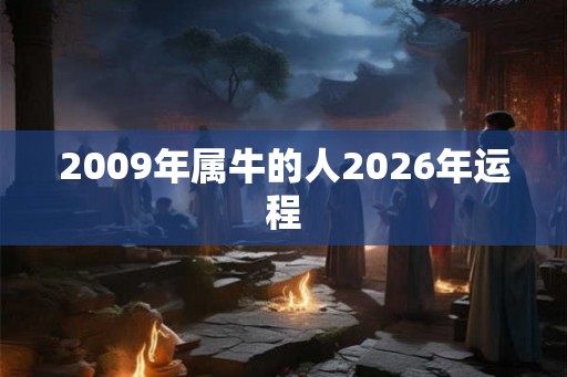 2009年属牛的人2026年运程