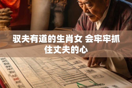 驭夫有道的生肖女 会牢牢抓住丈夫的心 驭夫有道的生肖女 会牢牢抓住丈夫的心