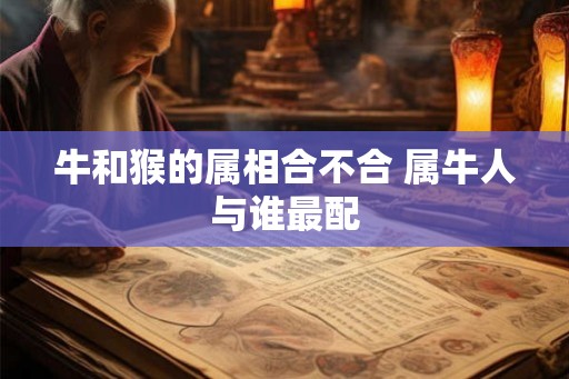 牛和猴的属相合不合 属牛人与谁最配