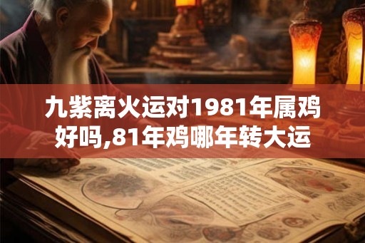 九紫离火运对1981年属鸡好吗,81年鸡哪年转大运
