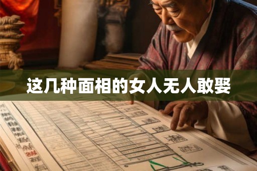 这几种面相的女人无人敢娶